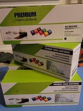 Lot of 4 *2 Cyan/2 Black Premium Toner Cartridge AC-B0436k AC-B0436C Brother picture