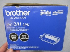 Brother PC-201 2PK Black Printing Cartridges Thermal Transfer Ribbon NOS picture