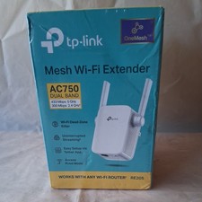 New Sealed TP-LINK AC750 Dual Band Mesh Wi-Fi Range Extender - White T22-82 picture
