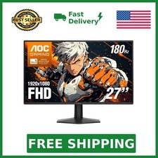 AOC 27 Inch Gaming Monitor FHD 180Hz Fast IPS 0.5ms HDR, 27G51F2 | 1920x1080 ... picture