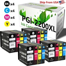 16Pack Ink Cartridge PGI-2200 PGI2200XL used for MB5320 iB4120 Printer picture