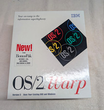 IBM OS/2 Warp Version 3 BonusPak Retail Software Box Set picture