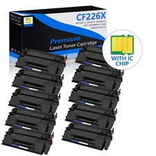 10PK High Yield CF226X Toner Cartridge for HP LaserJet Pro M402dn M402dw M402d picture