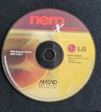 NERO EXPRESS 5.5.9.9 InCD 3.39.0 CD LG USED picture