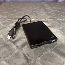 IBM Lenovo USB Portable Diskette Drive 39T2508 External Floppy Very Good  picture