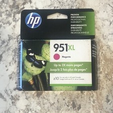 HP 951XL (CN047AN#140) Magenta Ink Cartridge New In Box Exp 05/2020 picture