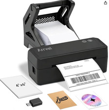 Bluetooth Thermal Label Printer with Stand, Wireless 4x6 Shipping Label Printer  picture