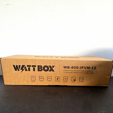 WattBox WB-800-IPVM-12 Rack Mount IP Power Conditioner, 12 Outlets, Surge picture