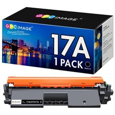 GPC Image Compatible Toner Cartridge Replacement for HP 17A CF217A Toner Comp... picture