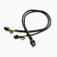 Supermicro CBL-PWEX-0582 8-Pin To Two (6+2) Pin 12V GPU Power Cable picture