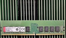 Kingston 16GB DDR4 2400 ECC UDIMM RAM 2Rx8 PC4-2400T-EE1 KVR24E17D8/16 PC4-19200 picture