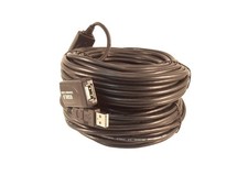 Your Cable Store 80 Foot USB 2.0 High Speed Active 80 Foot, Black  picture