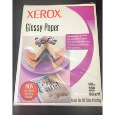 Xerox Vintage Double Sided 32 Lb Glossy Paper 8.5x11 150 Sheets picture