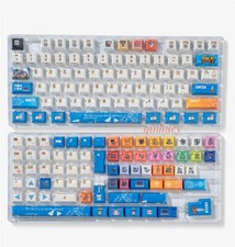 Anime Digimon Adventure Keycaps PBT 146 Keys For Cherry MX Keyboard  picture