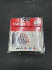  GENUINE CANON BCI-6 BLACK/COLOR INK CARTRIDGES Set Multi Pack 4705A018 SEALED picture