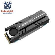 1PCS BRAND NEW TEUCER M.2-5 heatsink with fan SSD Heatsink for Enhanced Cooling picture