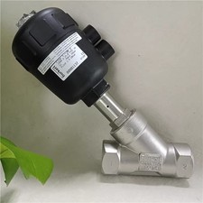 Burkert pneumatic angle seat valve 00001137 DN25 PTFE VA G1 new FedEx or DHL picture