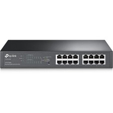 TP-LINK 16-Port Gigabit Easy Smart PoE Switch with 8-Port PoE+ (tl-sg1016pe) picture