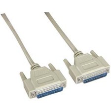 5 Pack of 10Ft DB25 M/M Serial Cable 25C Straight picture