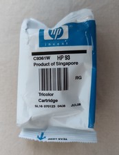 Genuine HP 93 Tri-Color Ink Cartridge C9361W, JUL 08, NEW Open Box picture