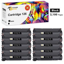 Toner Cartridge Lot For Canon 126 CRG-126 3483B001 Imageclass LBP6200d LBP6230dw picture