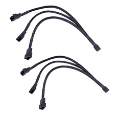 3 Way 4 Pin PWM Fan Splitter Cable,12 Inch PC Fan Extension Cable, CA PWM Fan picture
