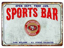 San Francisco 49ers Sports Fans Welcome Mouse Pad Tin Sign Art On Mousepad picture