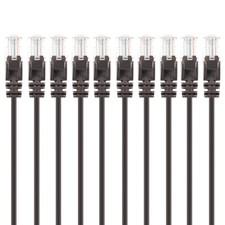 CAT-6 U/UTP Slim Network Patch Cable 20 ft 10 Pack picture