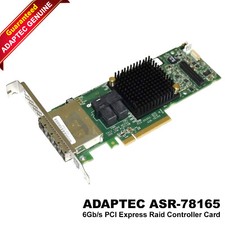 Dell Adaptec ASR-78165 6GB/S 24-Port PCI-E 3.0 X8 SAS RAID Controller 0KT1V picture