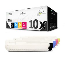 10x MWT PRO Toner XXL for OKI C-8800-DTN C-8600-DN C-8800-DN C-8600-CDTN picture