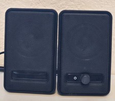 Amazon Basics Computer Speakers 2.0 USB Powered Volume Control A100 Black PC picture