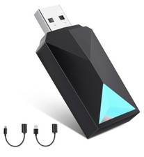 Wireless CarPlay Adapter/Android Auto, 2 in 1 Wired to Wireless Carplay Dongle picture