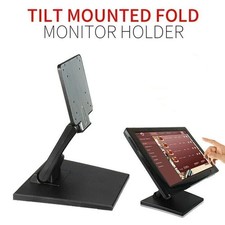 Tilt Mounted Fold Monitor Holder Vesa 10in-27in Lcd Display Press Screen Stand picture