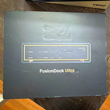 iVANKY FusionDock Ultra Docking Station USB-C HDMI DP RJ-45 Card Reader Black picture