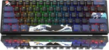Womier 60% Percent Keyboard Gaming, WK61 V2 Creamy Mechanical Wired Keyboard ... picture