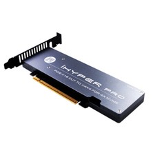 JEYI iHyper-Pro M.2 X16 to 4X NVME Disk RAID Card NVMEx4 Array Expansion Card picture