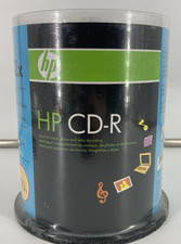 SEALED HP CD-R 52X 700 MB - 80 Minutes - 100 Pack (B1-G14)  picture