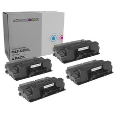 4PK Compatible MLT-D205L D205L BLACK Toner for Samsung ML-3312ND ML-3712 ML-3312 picture