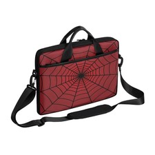 Red Spiders Web Laptop Case Bag,15.6 inch Water Resistant Notebook Computer Bag picture
