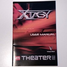 Xtasy ATI VisionTek Theater 550 Pro User Manual Only picture