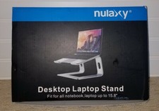 Nulaxy Gray Aluminum Desktop Laptop Stand Model C3 notebook riser up to 15.8