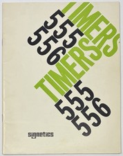 Vintage 1973 Signetics 555 556 Timers Booklet Application Notes Data Book IC picture
