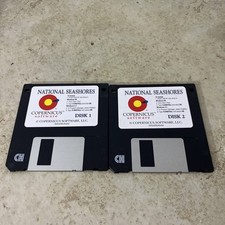 Vintage National Seashores Copernicus Software 2 3.5” Floppy Disks picture