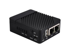 Waveshare CM4 Dual Gigabit Ethernet Mini Carrier Board for Raspberry Pi CM4 picture
