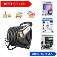 10 FT USB-C to HDMI Cable - 4K 30Hz Braided Video Cord for Ultimate Clarity picture
