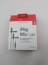 IK Multimedia iRig Mic Lav Condenser Microphone 2 pack picture