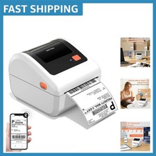 Ultra-Compact Bluetooth Thermal Label Printer with Built-in Label Bin - 30 La... picture