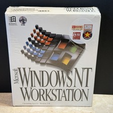 Vintage Microsoft Windows NT Workstation 3.51 Operating System CD SEALED picture