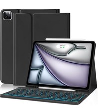 Keyboard Case for iPad Air 13 Inch (M2) 2024/iPad Pro 12.9 Inch 6th/5th Gen picture