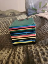 25 x 3.5 inch RANDOM Floppy Disks 1.44 Mb Cleaned Tested picture